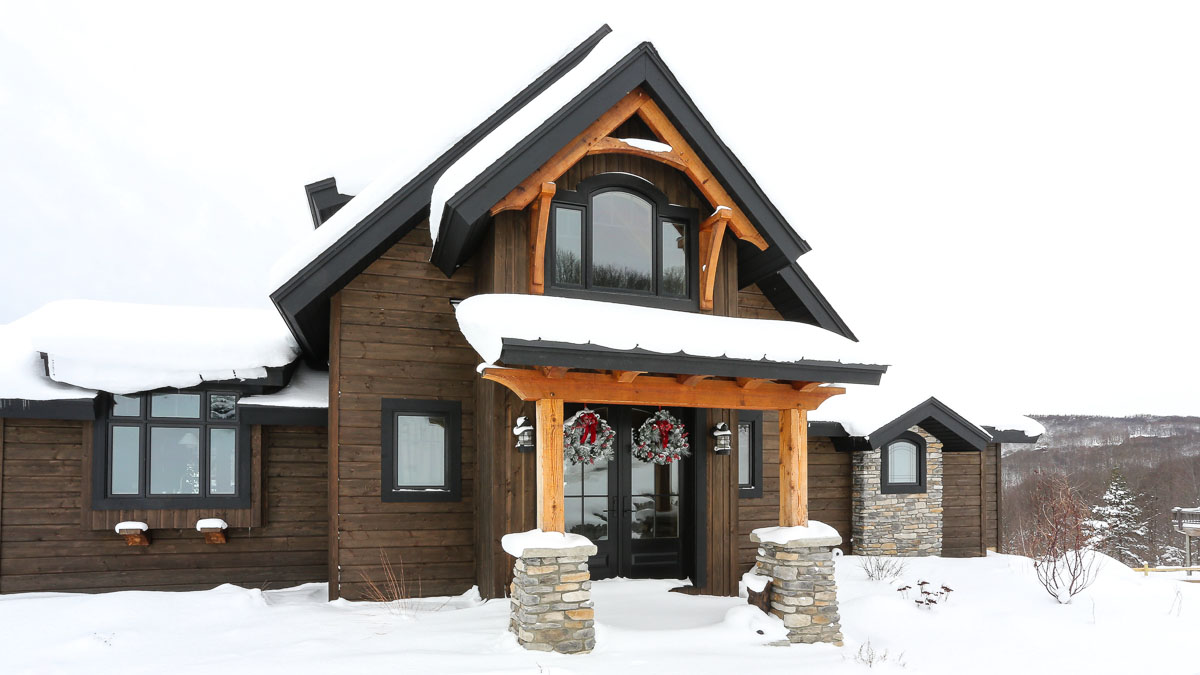 The Olive Timber Frame Home Designs Timberbuilt