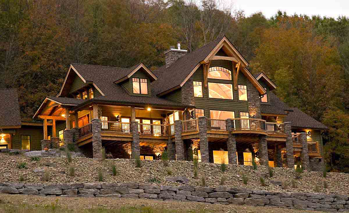 Image Gallery Timber  Frame  House  Construction  Design  