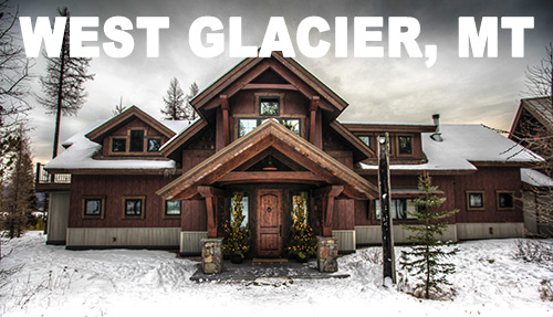Home we built in Glacier Park