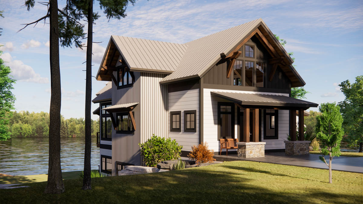 Lake Cottage Timber Frame Home