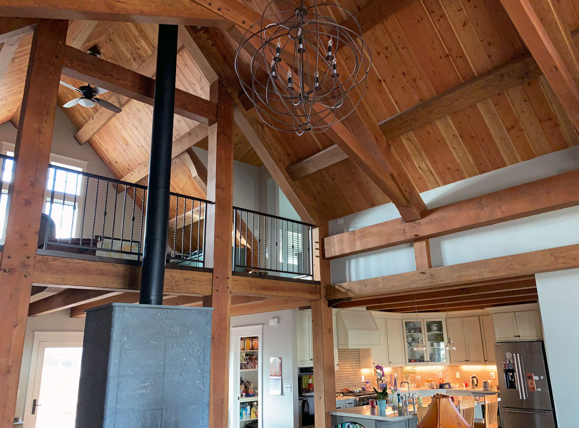 An Olive great room in <a href="https://www.timberbuilt.com/blog/olive-prescott-valley-az/" target="_blank" rel="noopener noreferrer">Prescott Valley, AZ</a>.